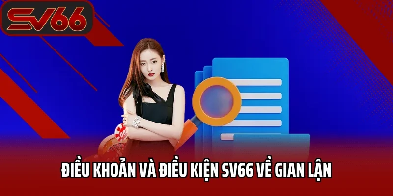 Điều Khoản Và Điều Kiện SV66 - Quy Định Mới Nhất 2025 3 Điều khoản và điều kiện SV66 về tình trạng gian lận
